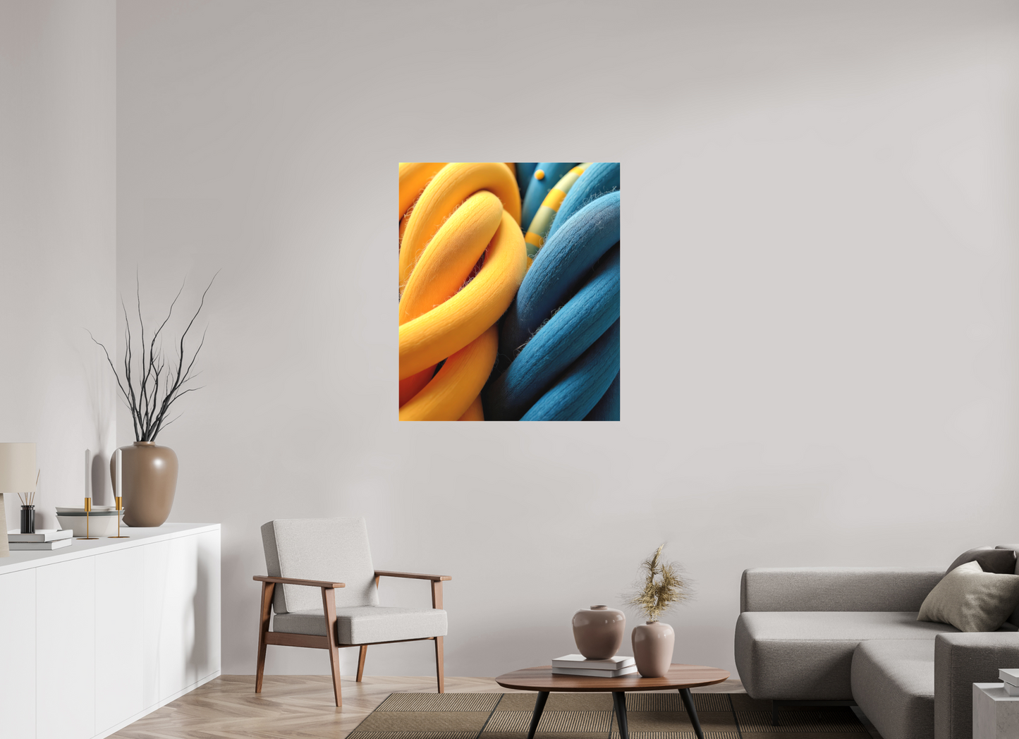 35 x 40.9″, 2 Curator Canvas Print - Matte Macros No. 00539