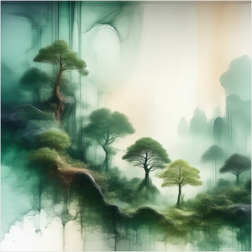 Main image Liquid Foliage No. 00015