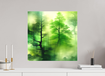 20 x 20″, 2 Curator Canvas Print - Matte Canopy Occlusions No. 00014