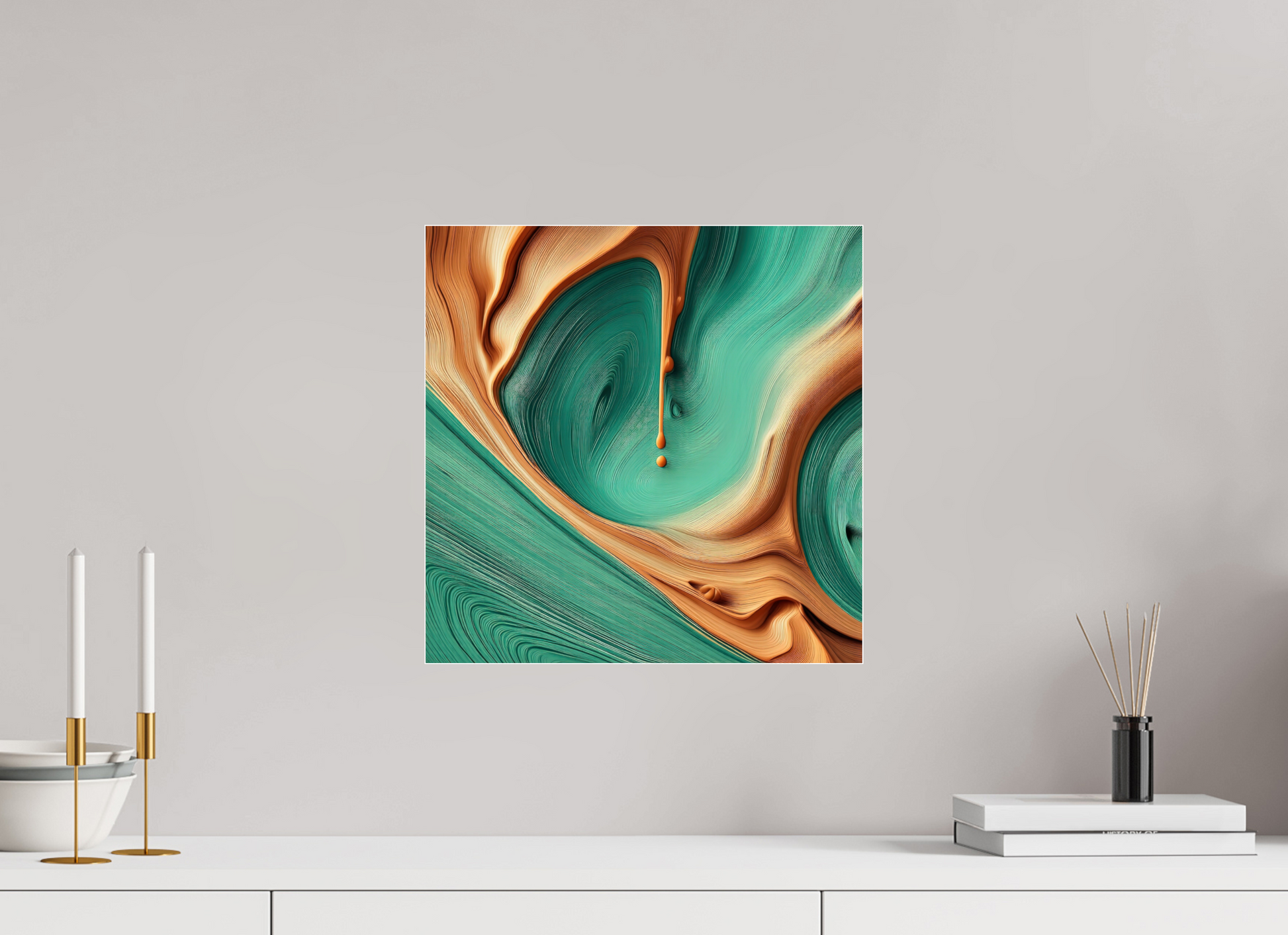 15 x 15″, 1 Acrylic Standard Gallery Viscous Syrup