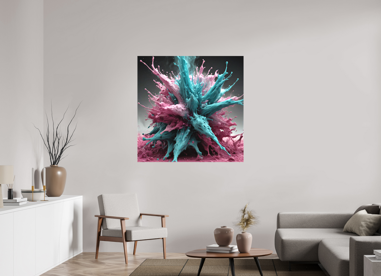 45 x 45″, 2 Curator Canvas Print - Matte Volatile No. 382