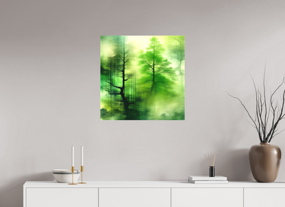 25 x 25″, 2 Curator Canvas Print - Matte Canopy Occlusions No. 00014