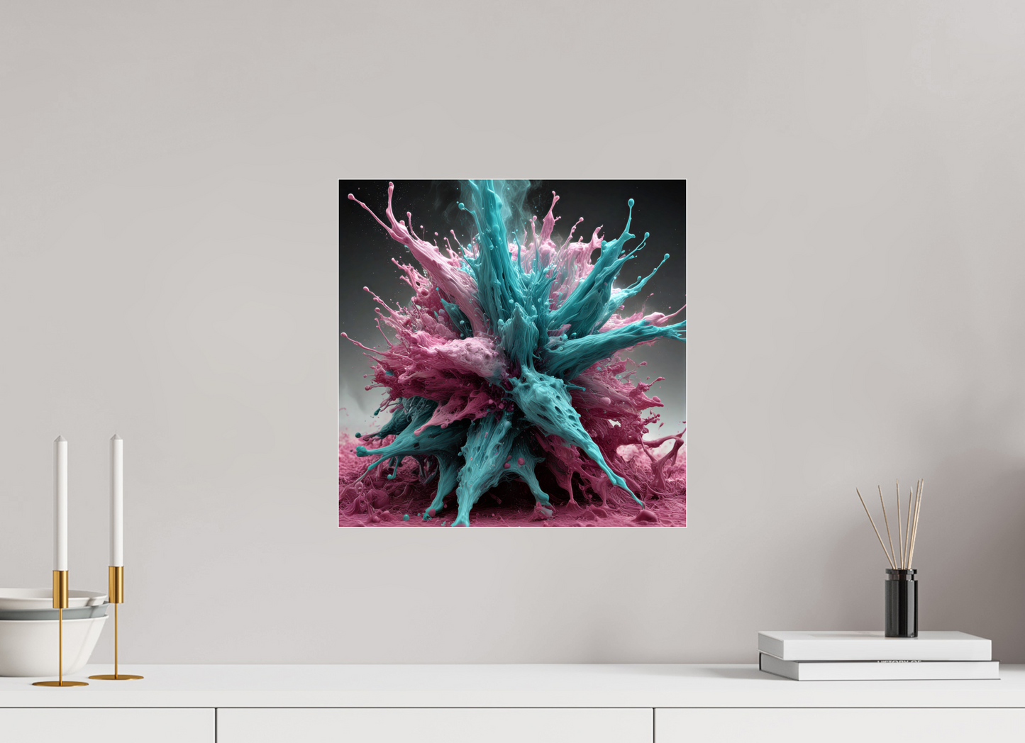 15 x 15″, 1 Acrylic Standard Gallery Volatile No. 382