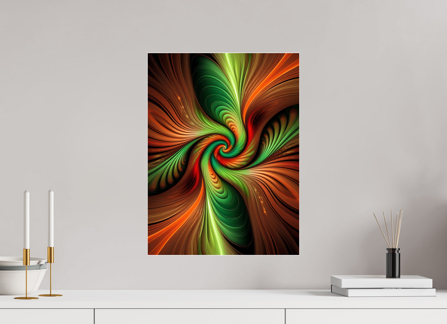 15 x 20″, 1 Acrylic Standard Gallery Swirling
