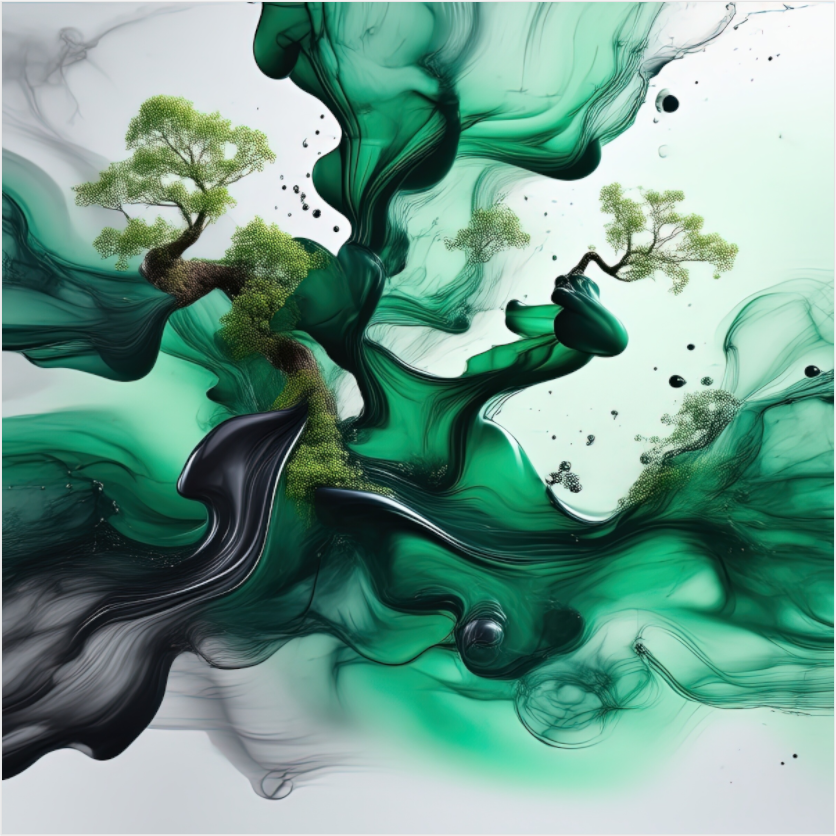 Main image Liquid Foliage No. 00001