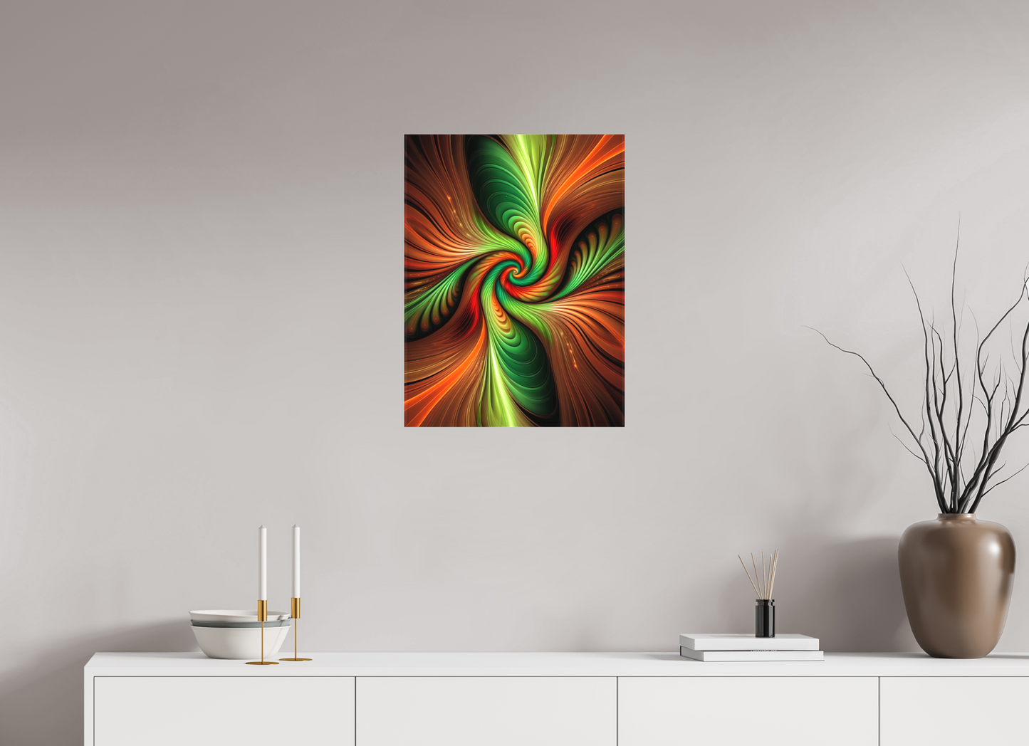 18 x 24″, 2 Curator Canvas Print - Matte Swirling