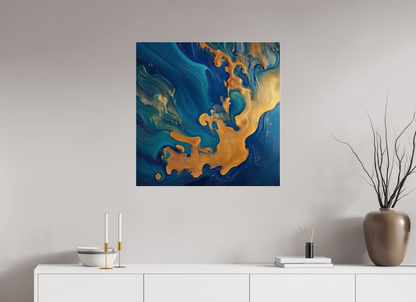 30 x 30″, Acrylic Standard Gallery Molten Fluids No. 00067