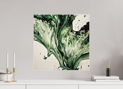 20 x 20″, 1 Acrylic Standard Gallery Emulsion Pour No. 00042