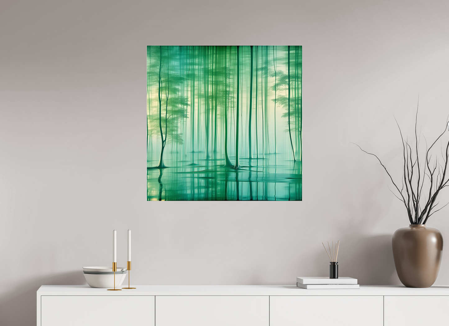 30 x 30″, Acrylic Standard Gallery Liquid Foliage No. 00016