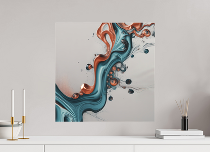 20 x 20″, 2 Curator Canvas Print - Matte Liquids No. 00077