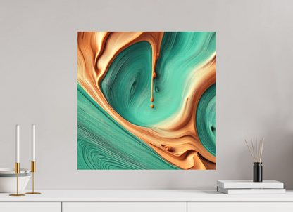 20 x 20″, 2 Curator Canvas Print - Matte Viscous Syrup