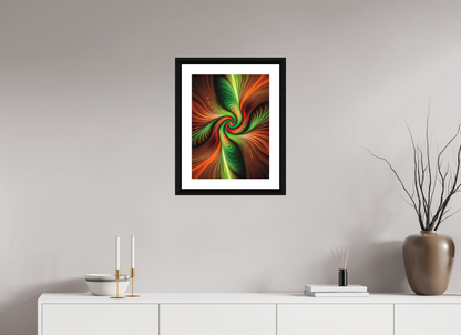 15 x 20″, 3 Premiere Fine Art Print - Ebony Swirling