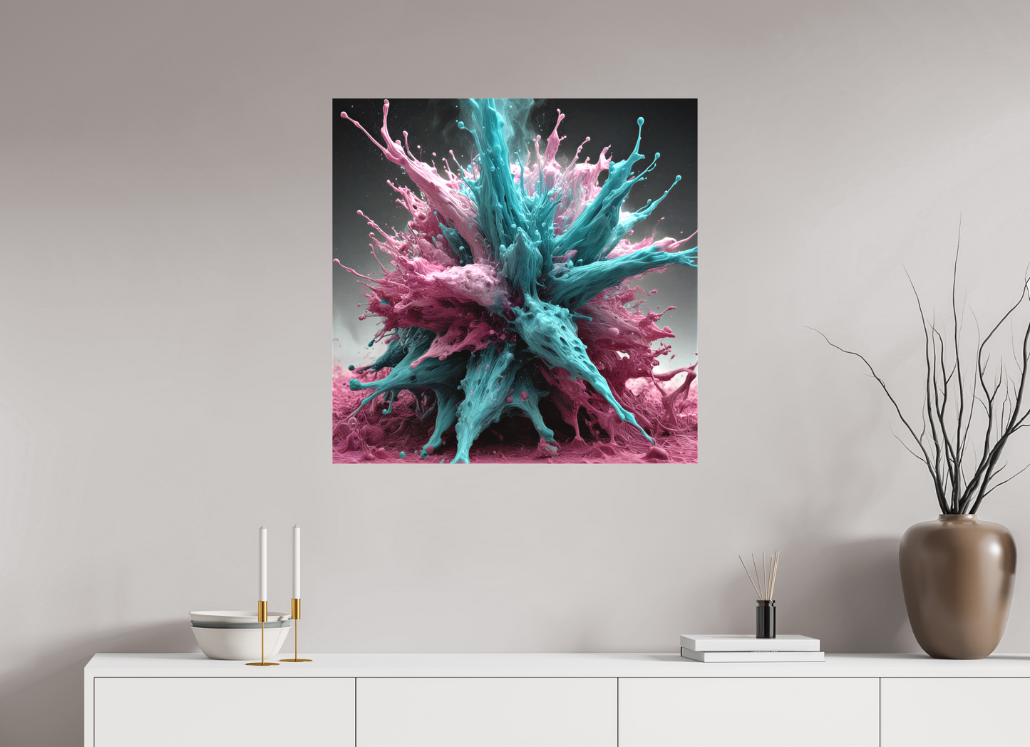 30 x 30″, 2 Curator Canvas Print - Matte Volatile No. 382