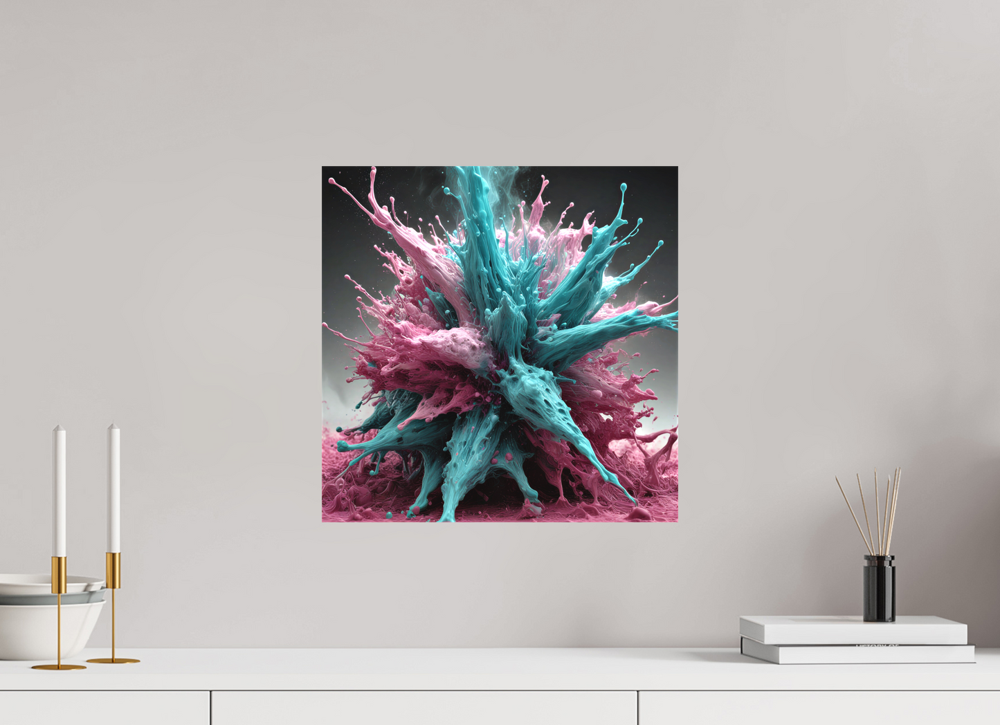 15 x 15″, 2 Curator Canvas Print - Matte Volatile No. 382
