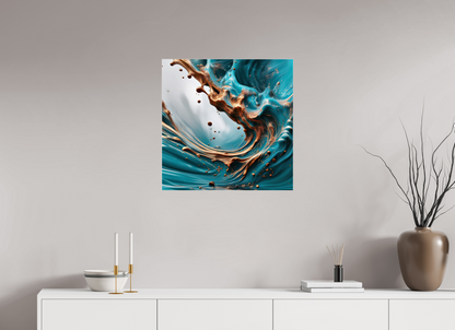 25 x 25″, 1 Acrylic Standard Gallery Molten Liquid No. 10094