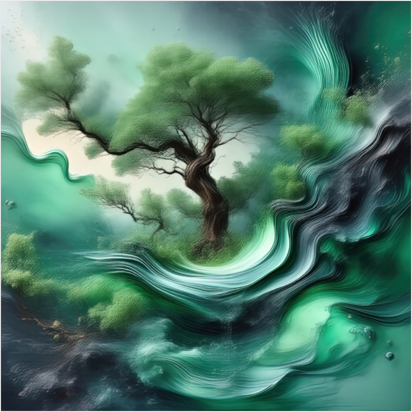 Main image Liquid Foliage No. 00018