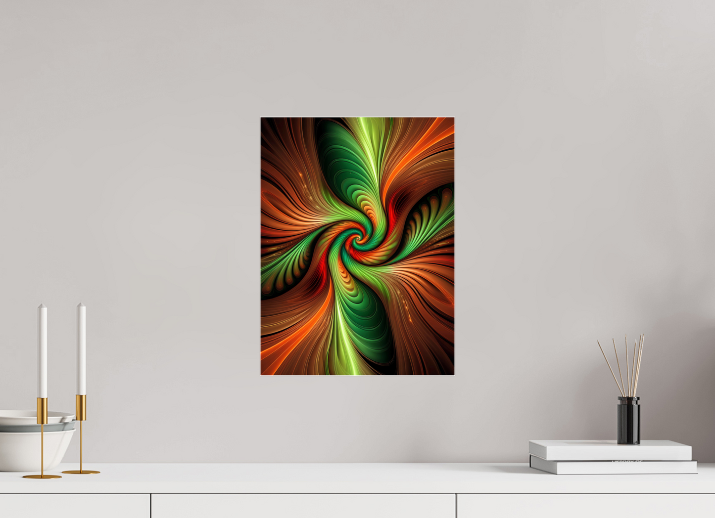 12 x 16″, 1 Acrylic Standard Gallery Swirling