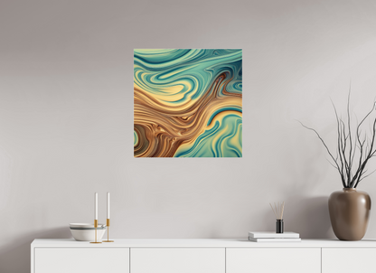 25 x 25″, 1 Acrylic Standard Gallery Molten Liquid No. 10051