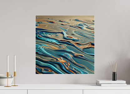 20 x 20″, 1 Acrylic Standard Gallery Fluid Waves No. 00056