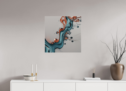 25 x 25″, 1 Acrylic Standard Gallery Liquids No. 00077