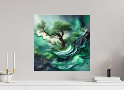 20 x 20″, Acrylic Standard Gallery Liquid Foliage No. 00018