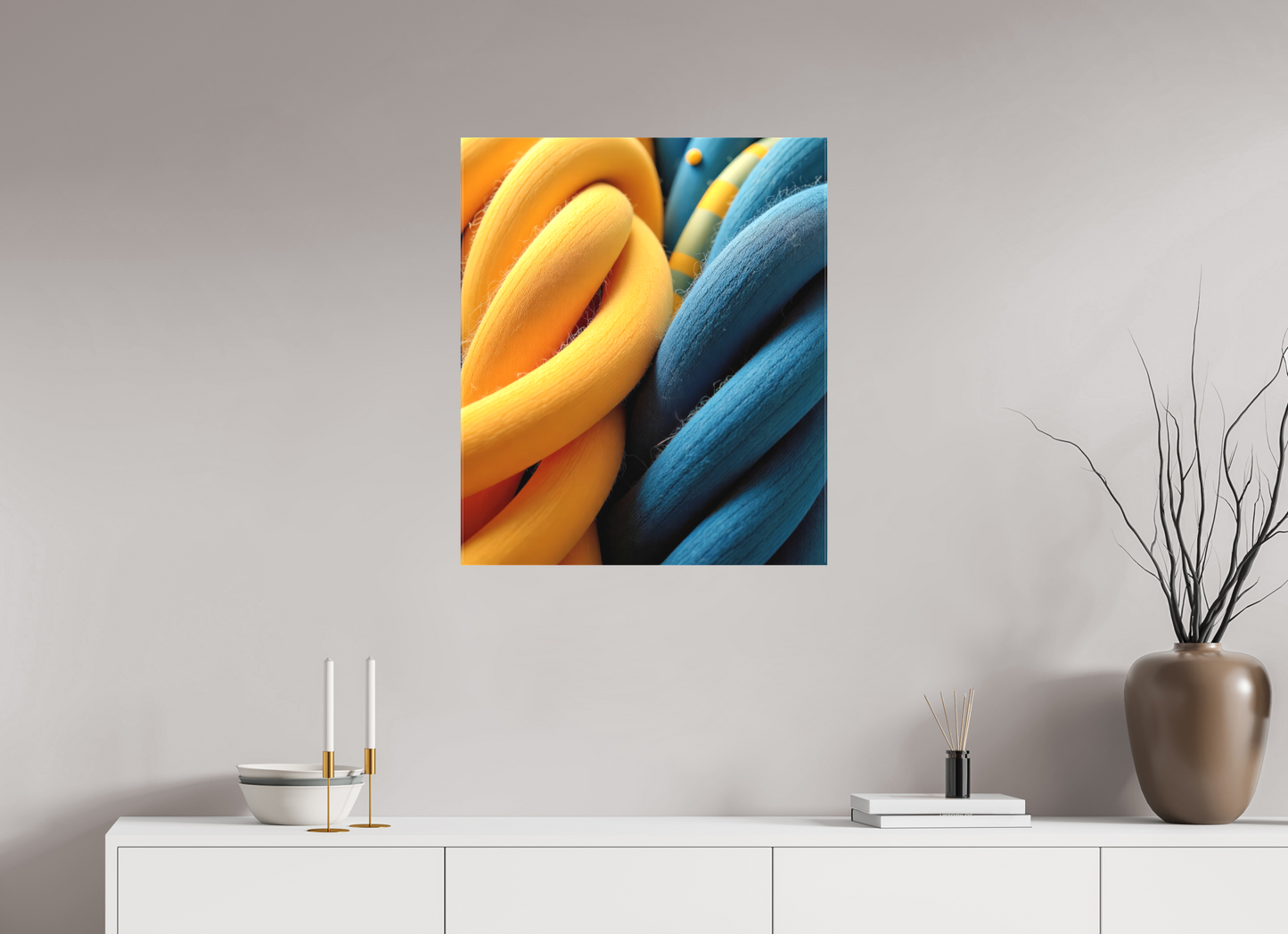 24 x 28.1″, 2 Curator Canvas Print - Matte Macros No. 00539