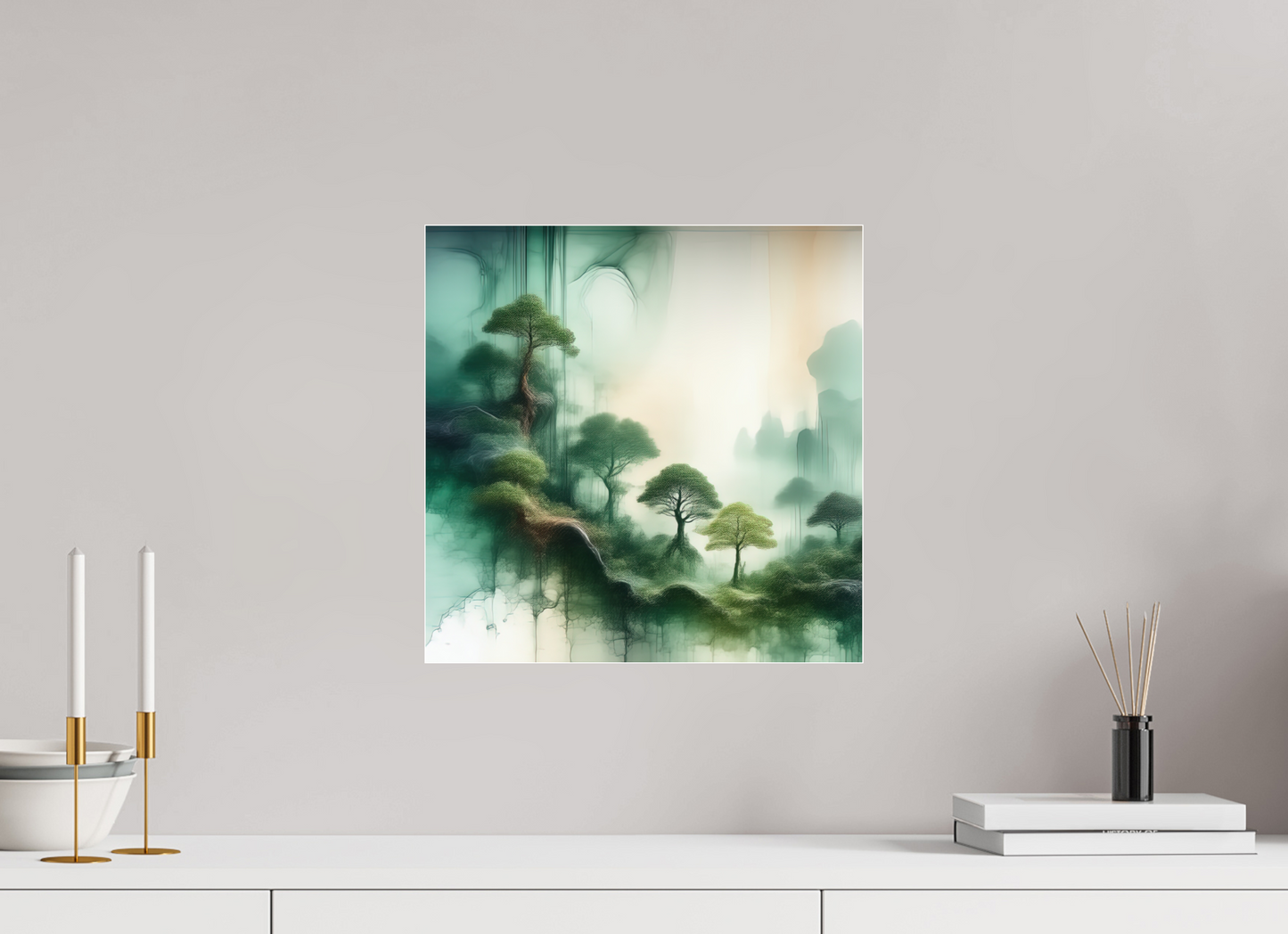 15 x 15″, Acrylic Standard Gallery Liquid Foliage No. 00015