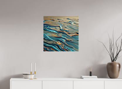 25 x 25″, 1 Acrylic Standard Gallery Fluid Waves No. 00056