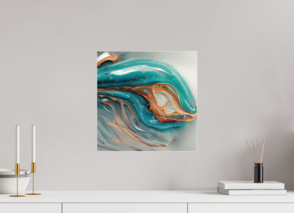 15 x 15″, 1 Acrylic Standard Gallery Viscous Forms No.10071