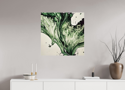 30 x 30″, 1 Acrylic Standard Gallery Emulsion Pour No. 00042